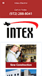Mobile Screenshot of intexelectric.com