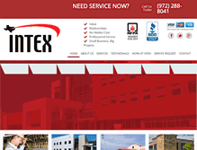 Tablet Screenshot of intexelectric.com